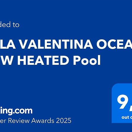 Villa Valentina Ocean View Heated Pool Costa Adeje  Exterior photo